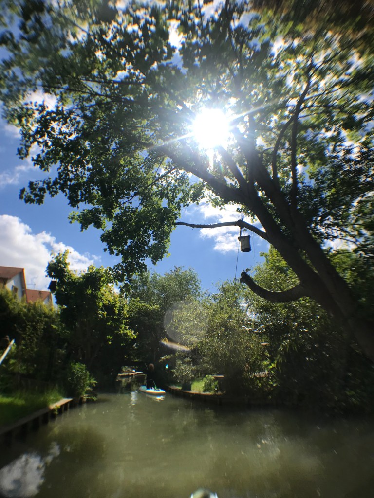 Se balader en paddle à l'île Sainte-Catherine de Créteil, c'est aussi découvrir l'architecture variée des maisons qui s'y nichent. 