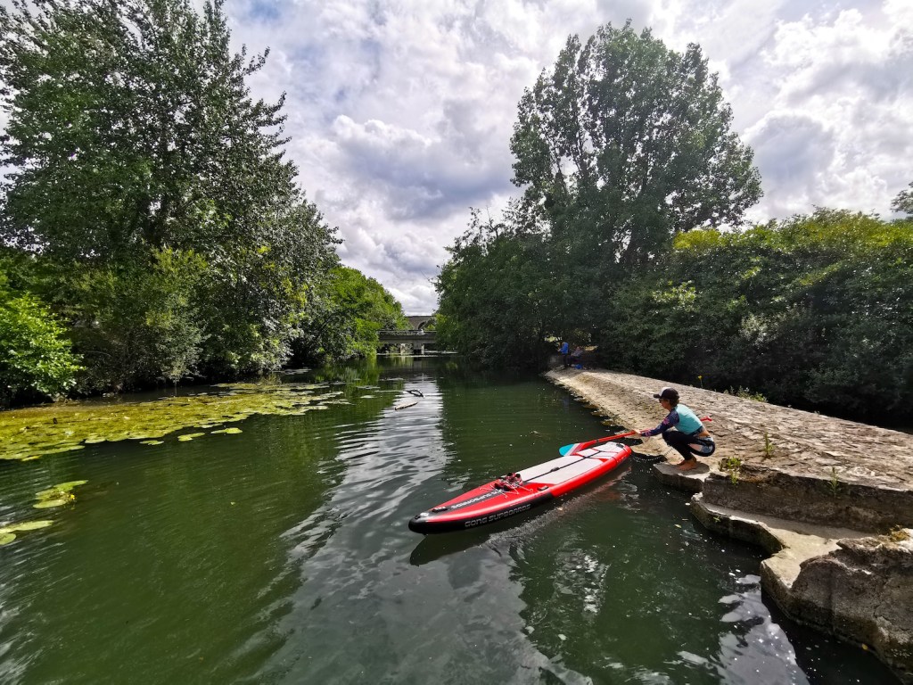 Un barrage sur l'Yerres, entre Brunoy et Yerres