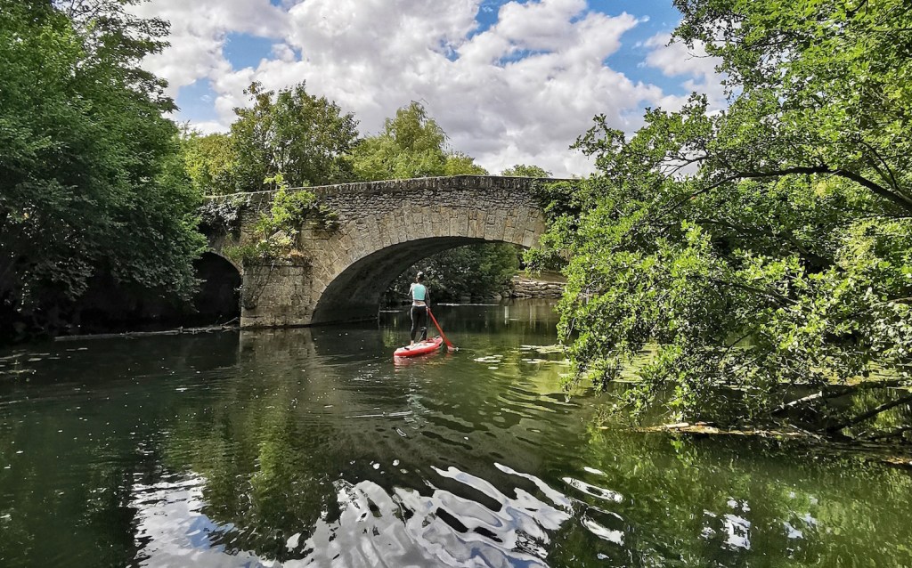 Le pont de Soulins à Brunoy, au-dessus de l'Yerres, datant de 1745. 