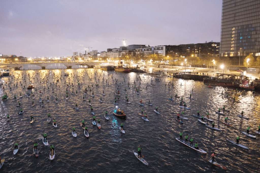 Le départ du Nautic Paddle 2019