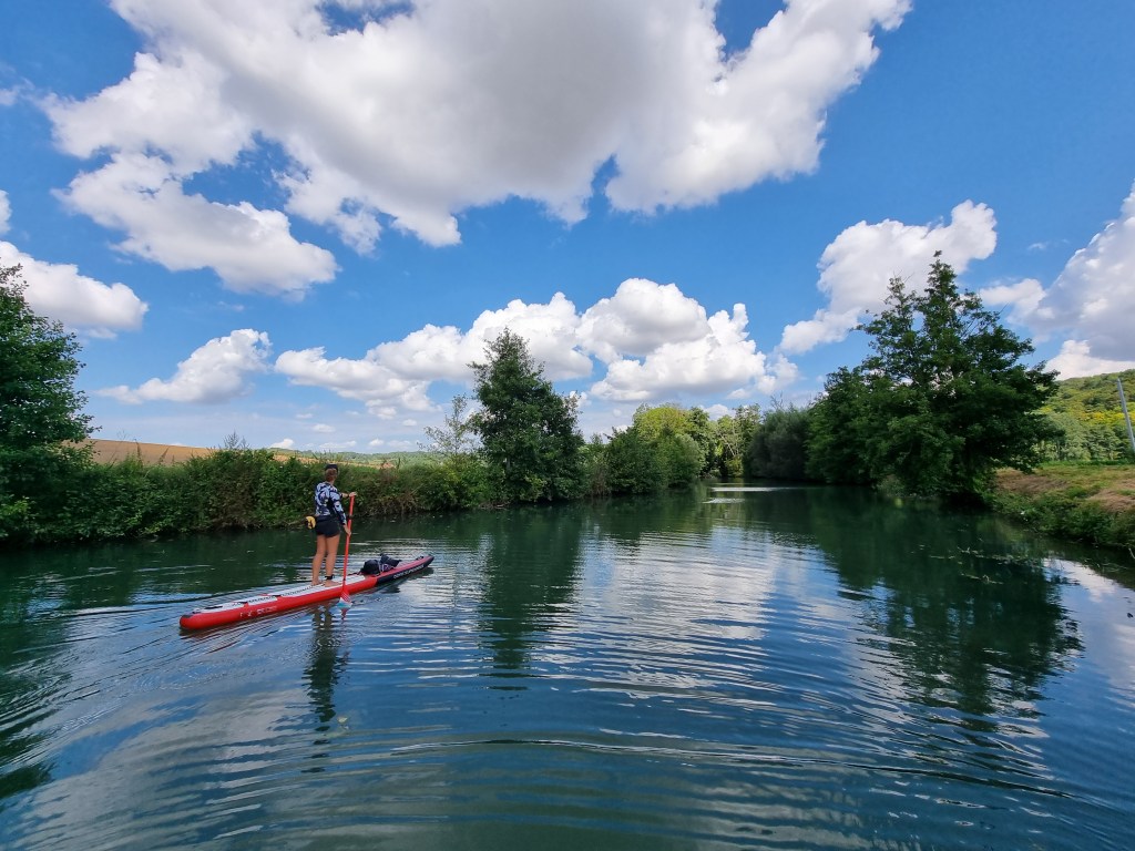 Entre le hameau de Serbonne et Crécy-la-Chappelle.